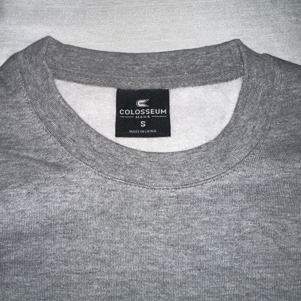 Mizzou Tigers Colosseum Arch & Logo Crew Neck Sweatshirt - Heather Gray - Picture 3 of 3